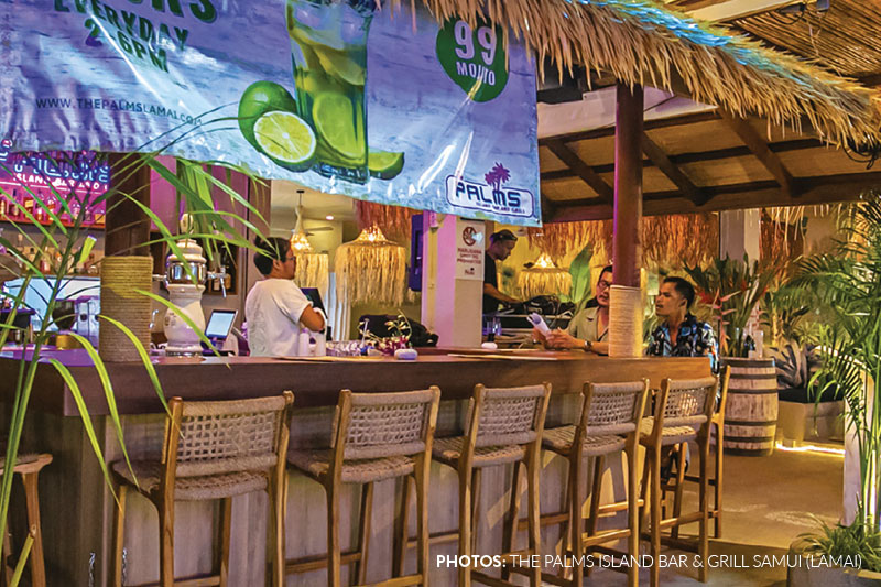 TASTED: THE PALMS ISLAND BAR & GRILL (LAMAI)