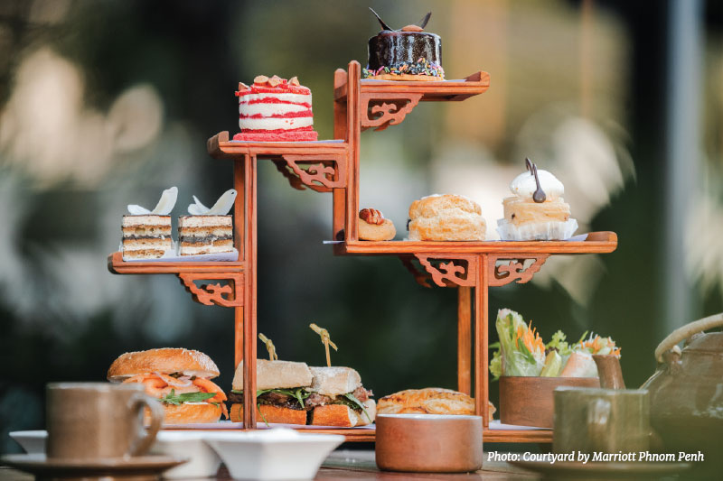 Afternoon tea to sweeten your Courtyard experience, Courtyard by Marriott Phnom Penh