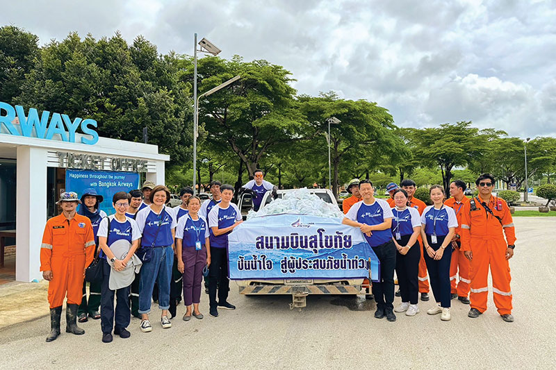 Bangkok Airways Blue Volunteers Sukhothai