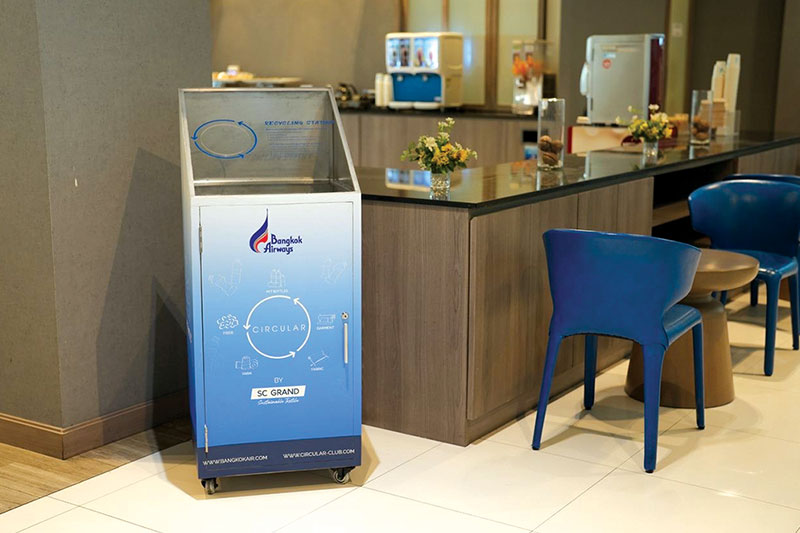 Bangkok Airways Drives Sustainability with Upcycling Project