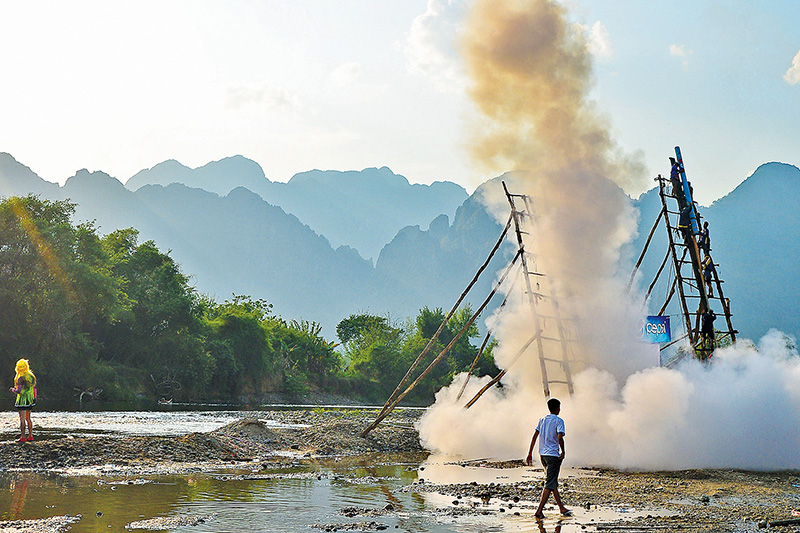 Boun Bang Fai Rocket Festival