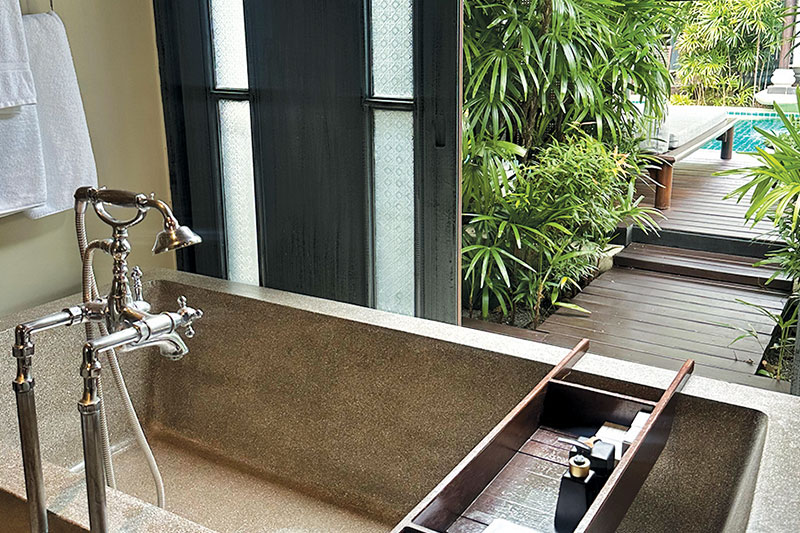 Step into the villa’s luxurious bath where every soak feels like a spa ritual, Anantara Lawana Koh Samui Resort Step into the villa’s luxurious bath where every soak feels like a spa ritual, Anantara Lawana Koh Samui Resort