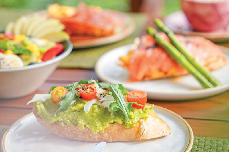 A mouthwatering morning spread, Kimption Kitalay Samui A mouthwatering morning spread, Kimption Kitalay Samui