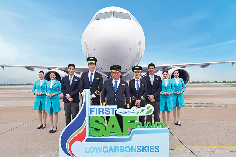 Bangkok Airways Powers up with Sustainable Aviation Fuel Bangkok Airways Powers up with Sustainable Aviation Fuel