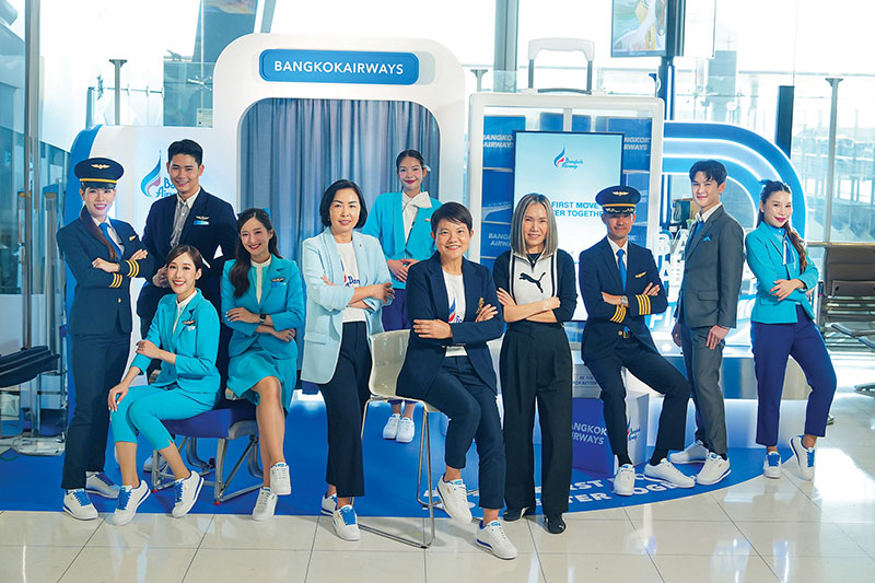 Staff Step out in Style with Bangkok Airways X Puma Sneaker Collection
