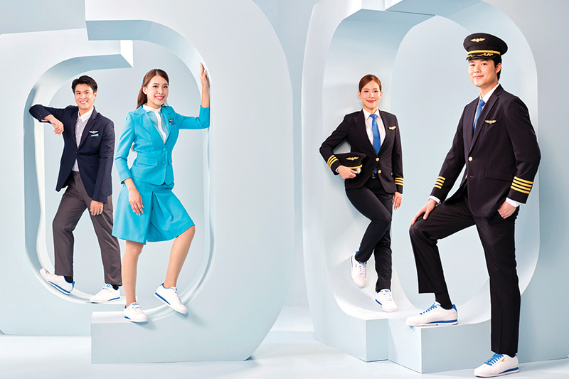 Staff Step out in Style with Bangkok Airways X Puma Sneaker Collection