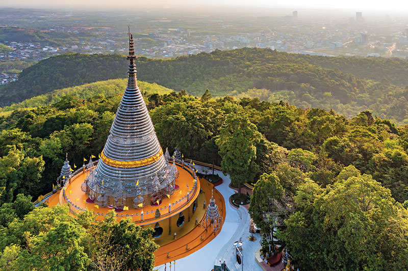 Phra Maha Chedi Tripob Trimongkol, Hat Yai Phra Maha Chedi Tripob Trimongkol, Hat Yai