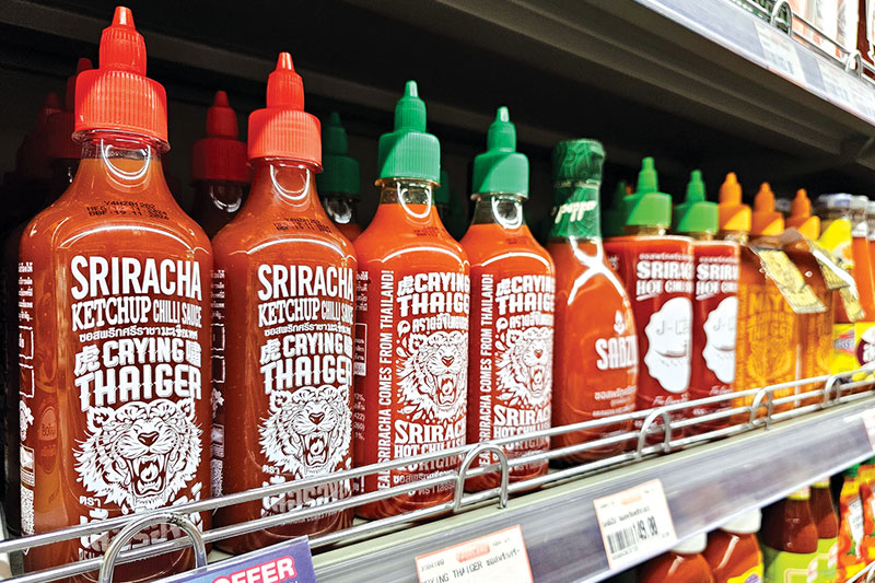 A selection of classic Thai sauces