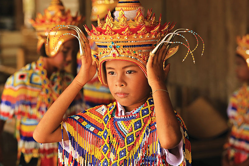 Young dancers in Songkhla rehearse with focus, carrying an ancient form into the future