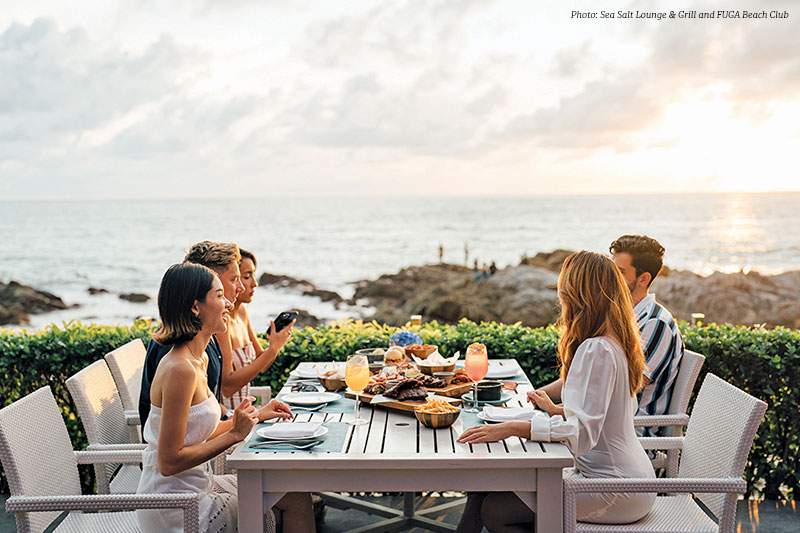 Sea Salt Lounge & Grill and FUGA Beach Club, Phuket