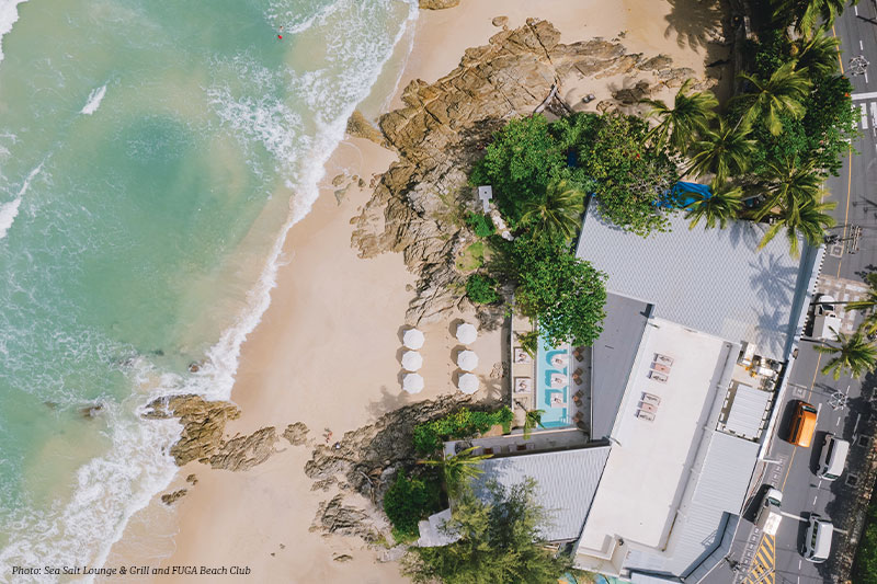 Sea Salt Lounge & Grill and FUGA Beach Club