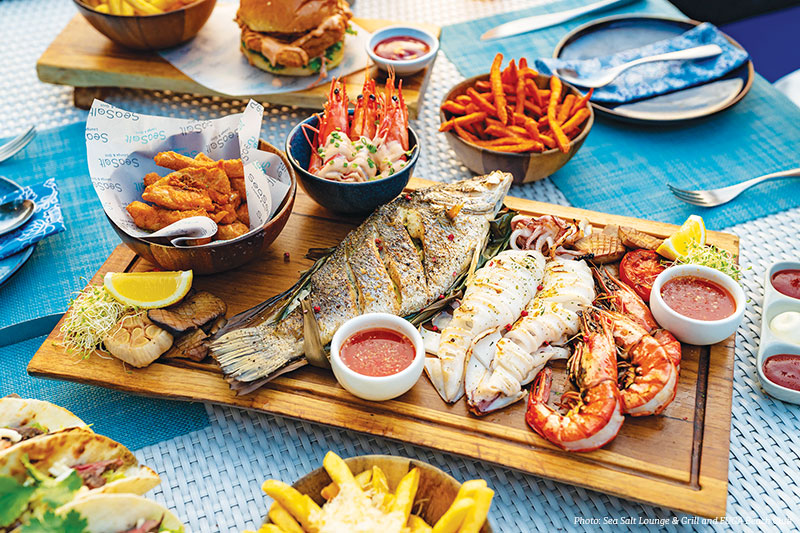 Sea Salt Lounge & Grill and FUGA Beach Club, Phuket