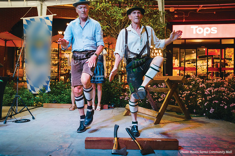Oktoberfest Haven Samui Community Mall, Koh Samui (Ko Samui), Thailand | Fah Thai Magazine, Inflight Magazine of Bangkok Airways