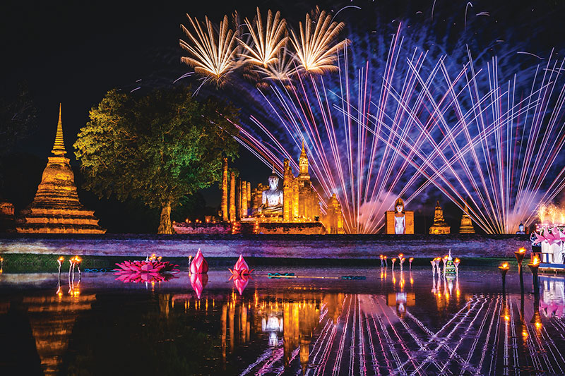 loy krathong sukhothai